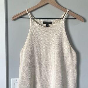 Banana Republic Cream Knit Tank Top